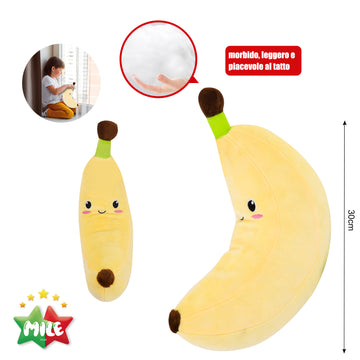 MILE PELUCHE BANANA DA 30CM