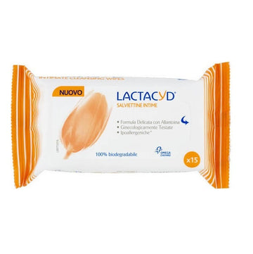 Lactacyd Scented &amp; Delicate Intimate Wipes 15Pcs