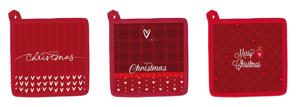 Ad Potholder Mix Cot Sones A3D Nat 20X20 cm