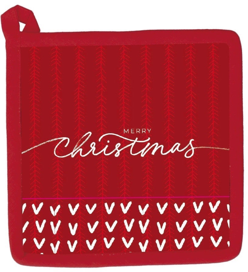 Ad Potholder Mix Cot Sones A3D Nat 20X20 cm