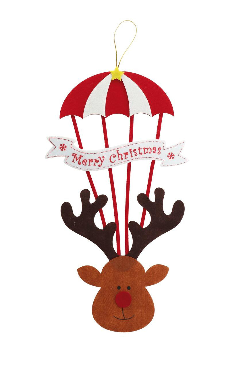 Ad Christmas Decoration Fabric Assorted Cm22X39