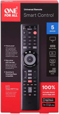 One For All Universal Remote Control Optimized For Smart TV Urc7955