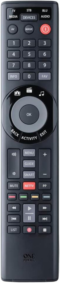 One For All Universal Remote Control Optimized For Smart TV Urc7955