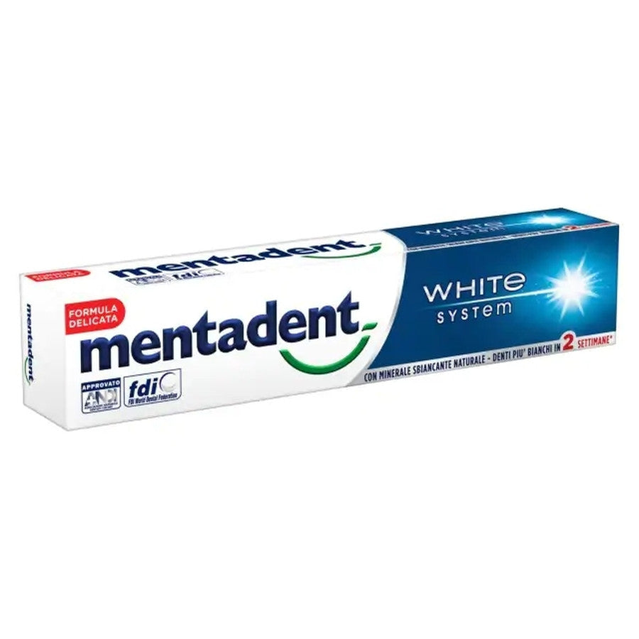 Mentadent - Dentifricio White system classic