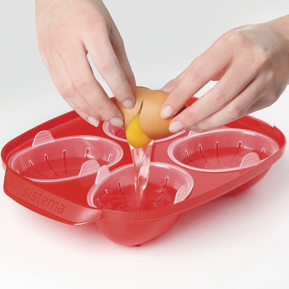 Sistema® Cuociuova PP microwave 4P     -1150