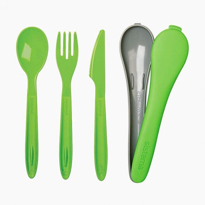 Sistema® Cf 3 Posate Pp ToGo C/Custodia