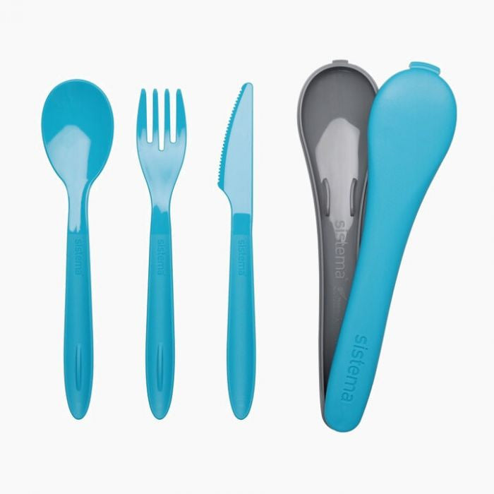 Sistema® Cf 3 Posate Pp ToGo C/Custodia