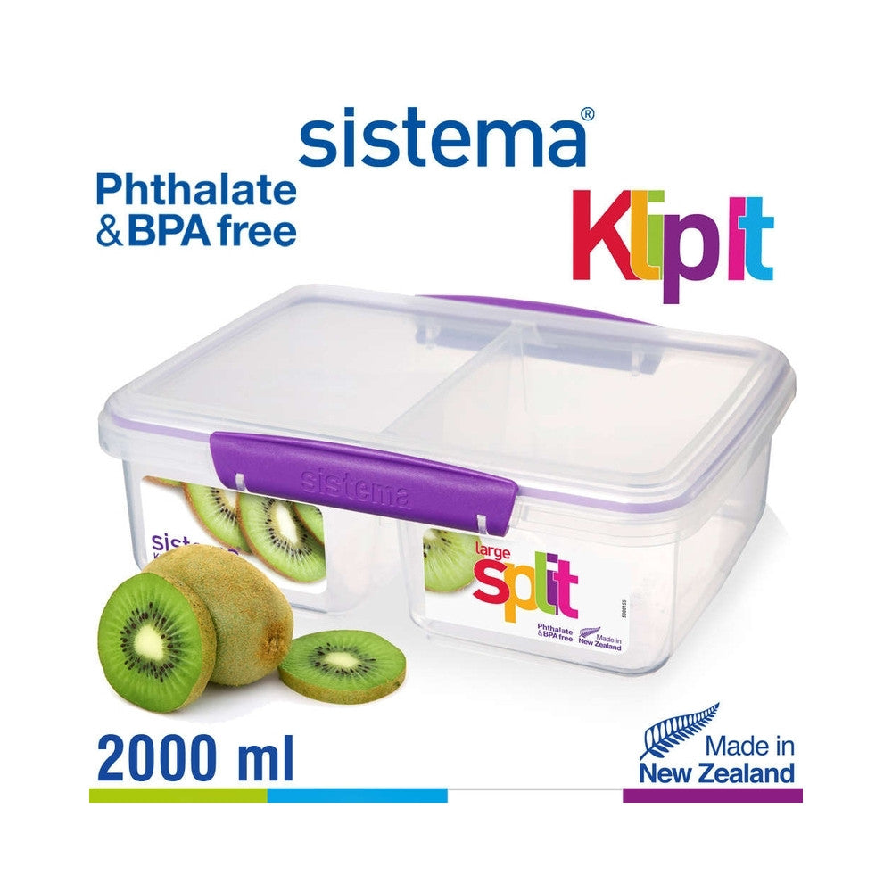 Sistema® Contenitore Accents 2 scomparti KLIP IT™