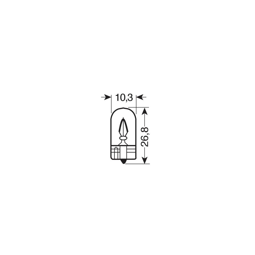 Lamp - Glass Socket Lamps 12v 3W