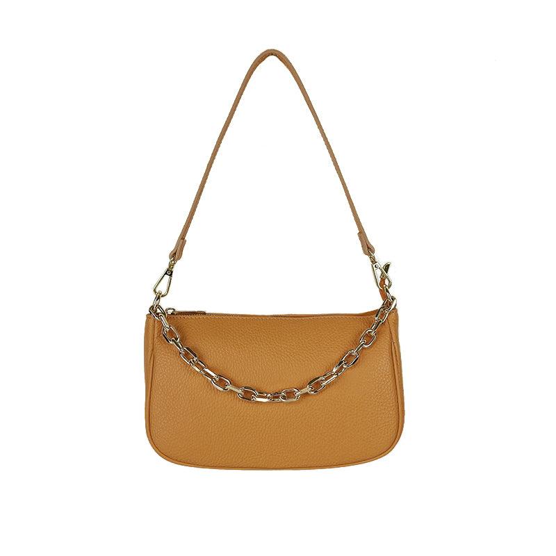 Vicky - Borsa a Spalla Fashion in Pelle con Catena - FrasiBags