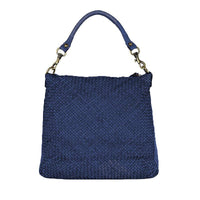 Elvira - Borsa a Spalla in Pelle Vintage Intrecciata - FrasiBags
