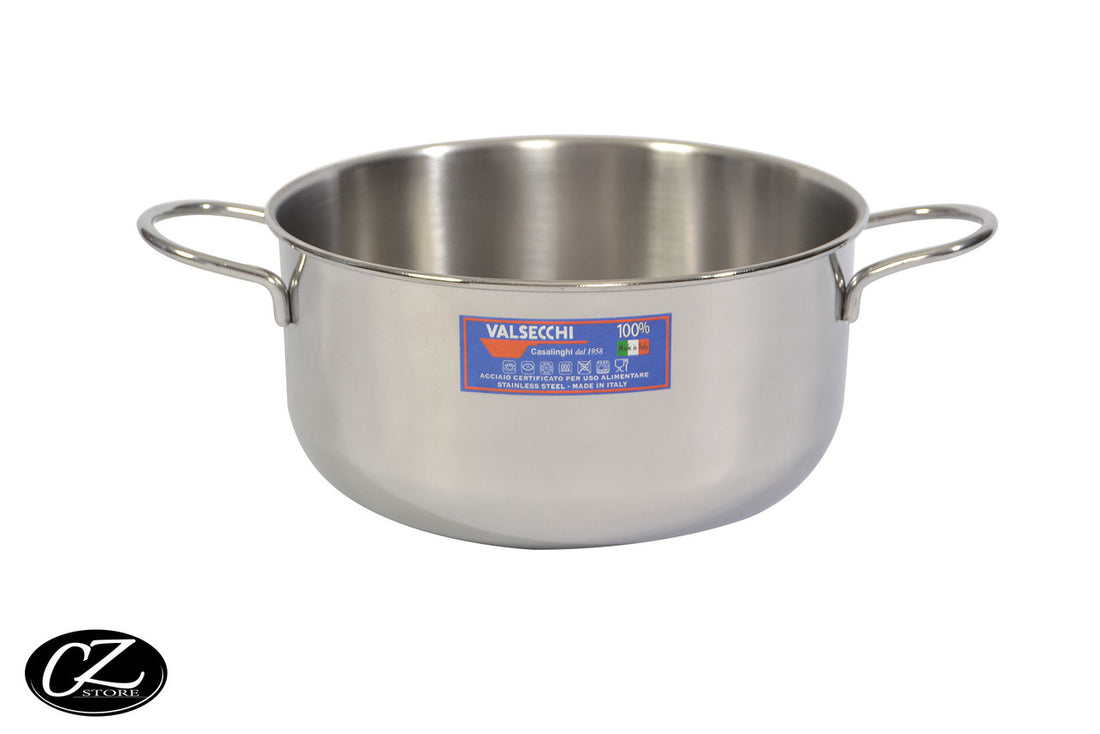 Valsecchi Casseruola inox 2m 24 cm