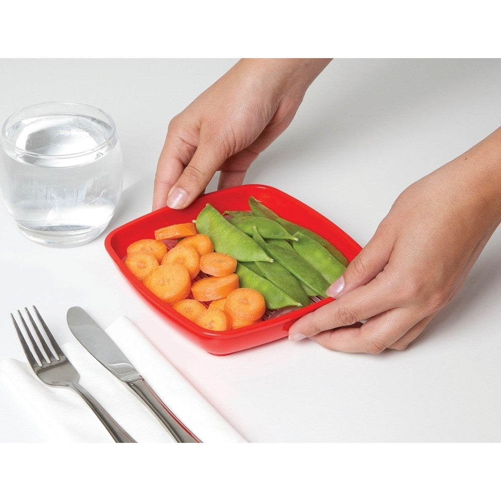 Sistema® Piatto microonde quadr. 880ML